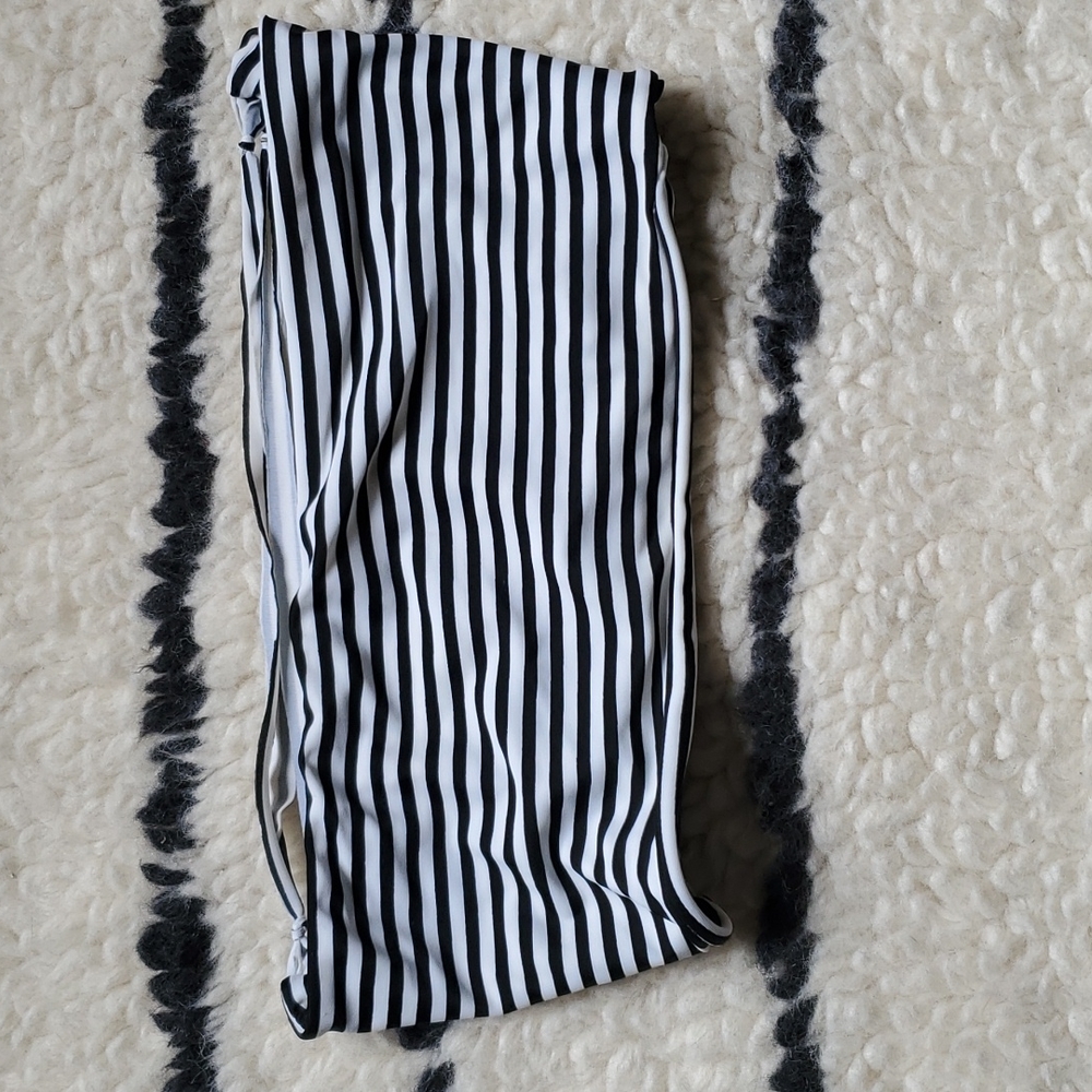 Mikoh striped bikini top,  XS